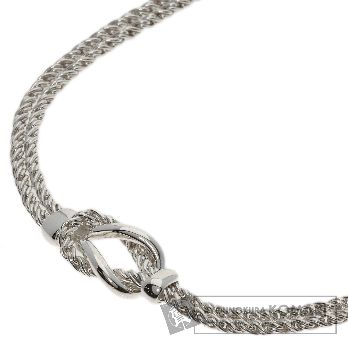 TIFFANY&Co. ティファニー ダブルロープ ネックレス シルバー