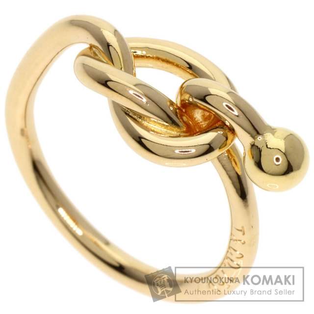 TIFFANY&Co. ティファニー ラブノットリング リング・指輪 K18イエロー