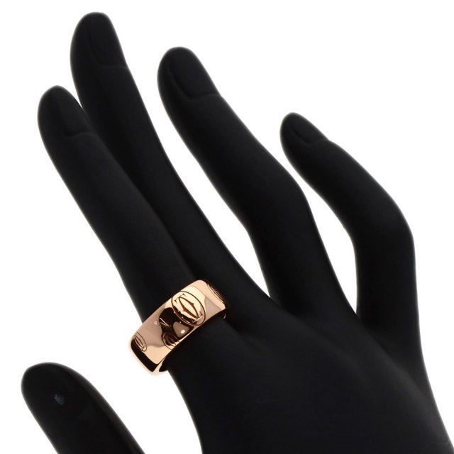 CARTIER カルティエ ハッピーバースデー #52 リング・指輪 K18ピンク