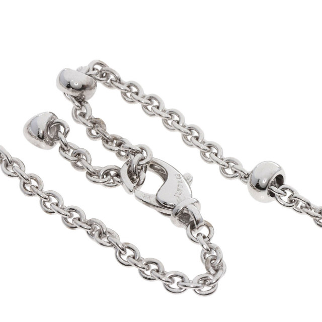 BVLGARI ブルガリ チェーン 50cm ネックレス K18ホワイトゴールド