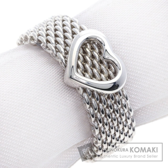 TIFFANY&Co. ティファニー サマセット メッシュ リング・指輪 シルバー