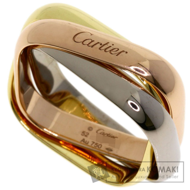 CARTIER カルティエ トリニティ クッションリング クラシックモデル