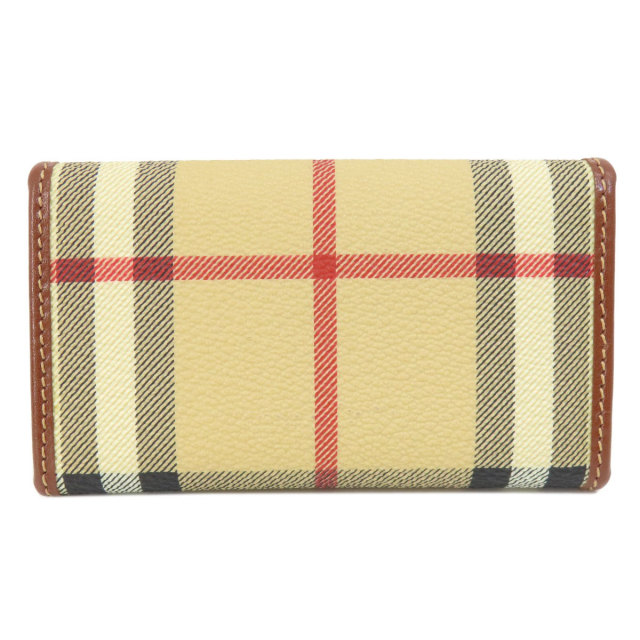 BURBERRY バーバリー ノバチェック キーケース PVC レディース