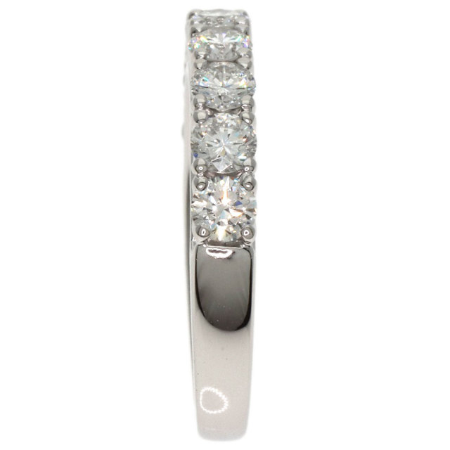 TASAKI タサキ ハーフ エタニティ ダイヤモンド リング・指輪 プラチナ