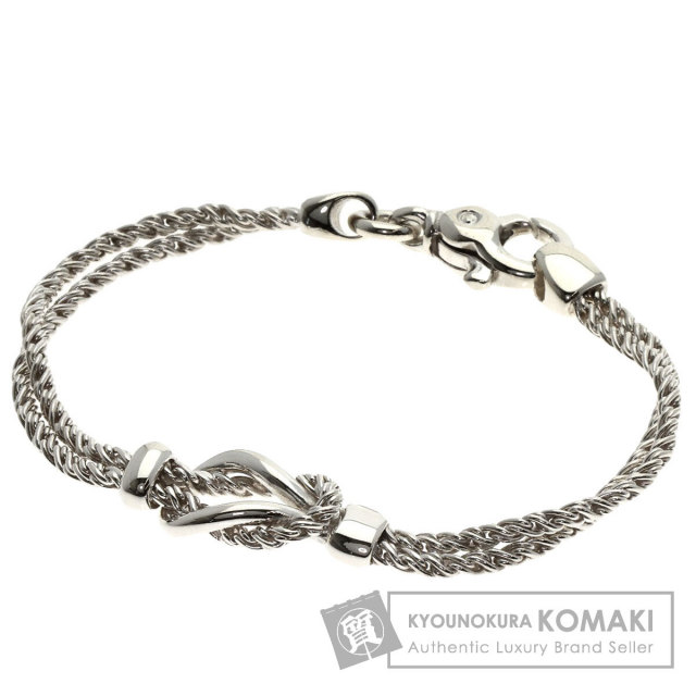 TIFFANY&Co. ティファニー センターノット ダブルロープ ブレスレット