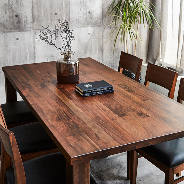 無垢材 幅180 ダイニング7点セット