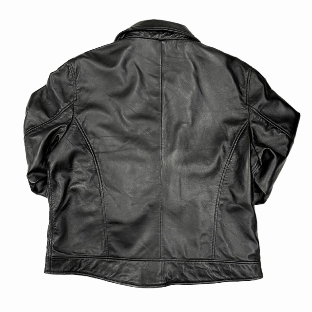Mo-LAWS 特大サイズ ビッグサイズ レザージャケット メンズ ダブル