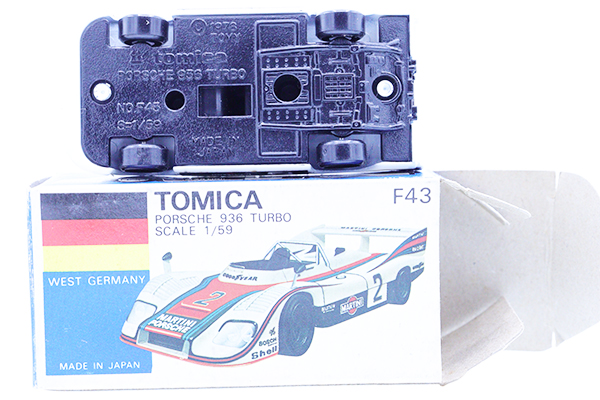 ミニカーショップ ケンボックス トミカ 青箱☆F43☆ポルシェ936ターボ
