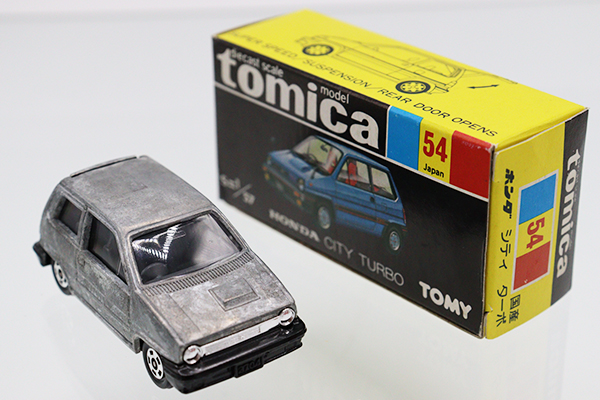 ミニカーショップ ケンボックス トミカ 黒箱☆54☆ホンダシティ ターボ
