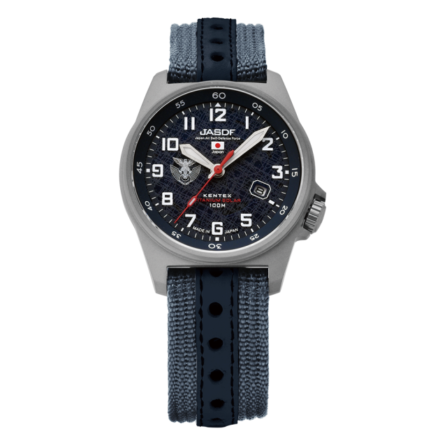 JSDFチタンソーラー 空自モデル ナイロンベルト仕様 [S815M-02]