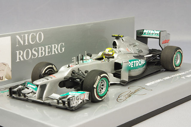 ミニチャンプス 1/43 メルセデス AMG F1 チーム ショーカー 2012 F1 N