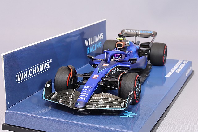 ミニチャンプス 1/43 ウィリアムズ レーシング FW44 2022 F1 日本GP #6