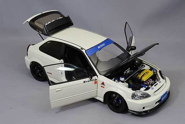 MOTORHELIX 1/18 ホンダ シビック タイプ R (EK9) Spoon チャンピオン