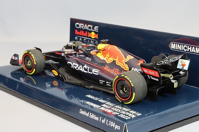 ミニチャンプス 1/43 オラクル レッドブルレーシング RB18 2022 F1