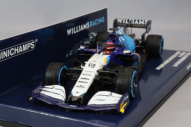 ミニチャンプス 1/43 ウィリアムズ レーシング メルセデス FW43B 2021