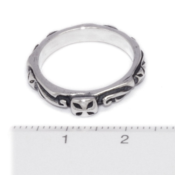 ビルウォールレザー Bill Wall Leather Thin cross Ring シンクロ