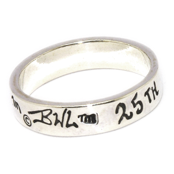 ビルウォールレザー Bill Wall Leather BWL 25th Anniversary Band