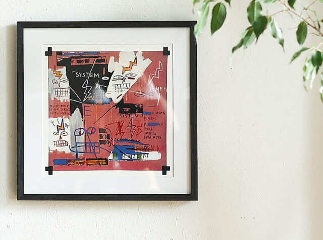アートポスター Jean-Michel Basquiat 「Six Fifty,1982」｜北欧