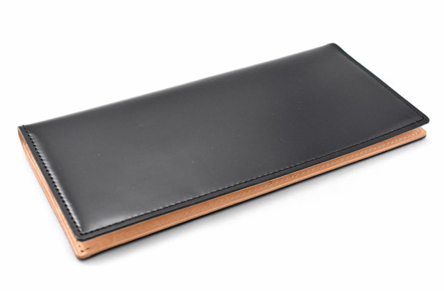 ナチュラルコードバン スマートコンパクト 長財布 「プレリーギンザ