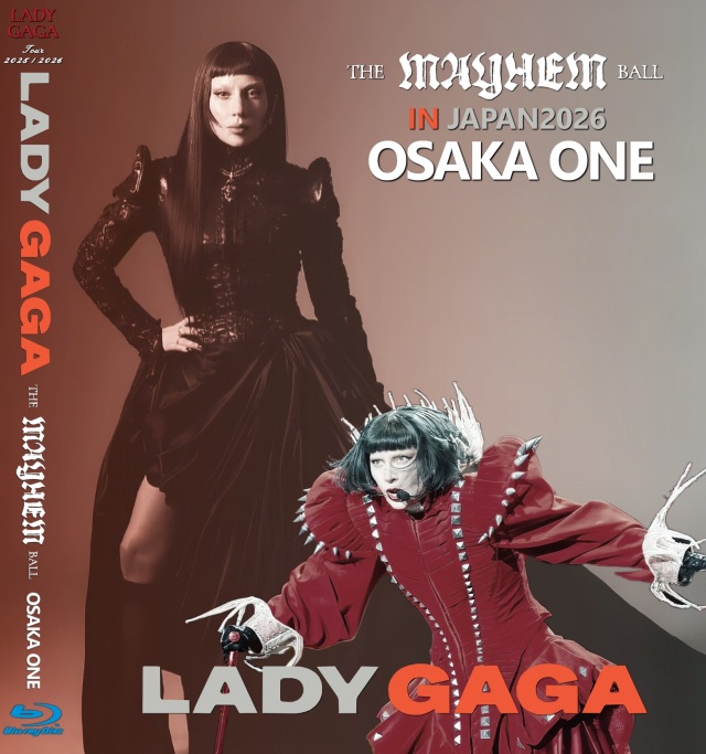 コレクターズBlu-ray レディーガガ 2026年日本公演初日 1月21日大阪