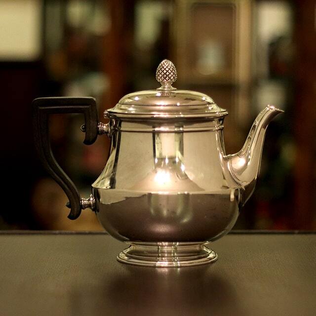 中古】Christofle(クリストフル) 家庭用ティーポット CH-119