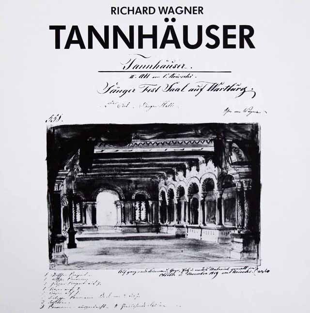 LP レコード ハイティンクのワーグナー/「タンホイザー」全曲 独EMI 3615