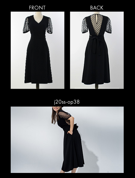 ドットチュールフレンチワンピース｜JENNE(ジェンヌ)公式通販：パリ