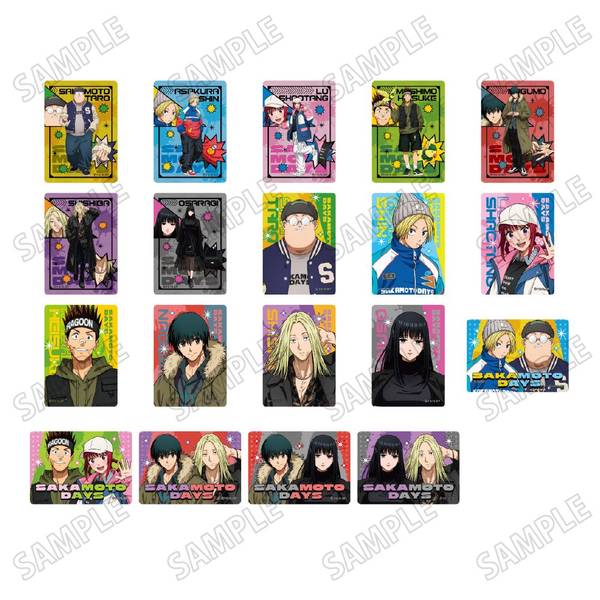 SAKAMOTO DAYS描き下ろしクリアカードコレクション【JF25】 19個入BOX