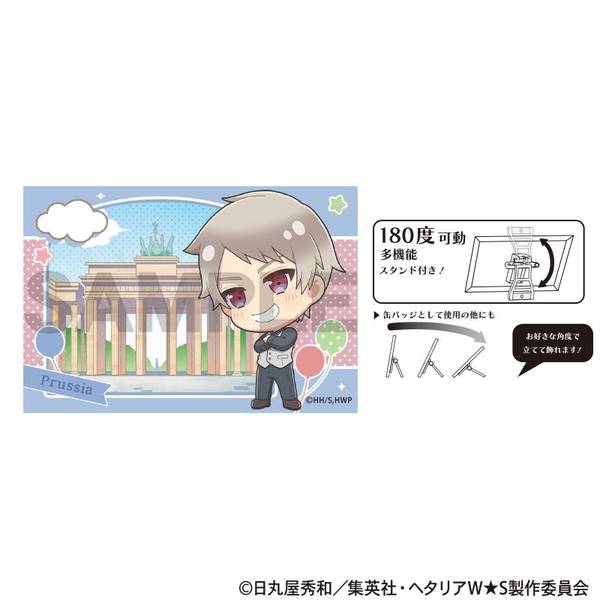 ヘタリア World☆Stars アート缶バッジ イギリス ちまにわ