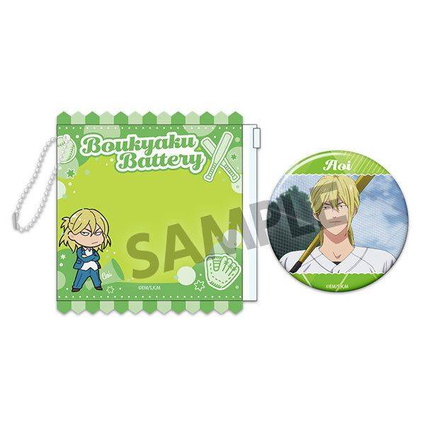 忘却バッテリー 缶バッジホルダー(缶バッジ付き) 千早瞬平