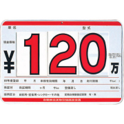 プライスボード【セット・数字・マグネットプレート】新車・中古車