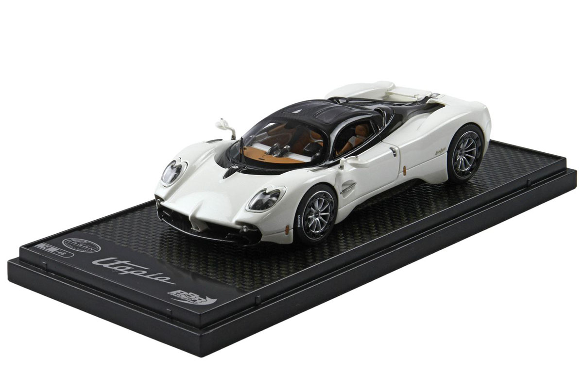 お取り寄せ商品】 BBRC274A 1/43 Pagani Utopia Pearl White Limited