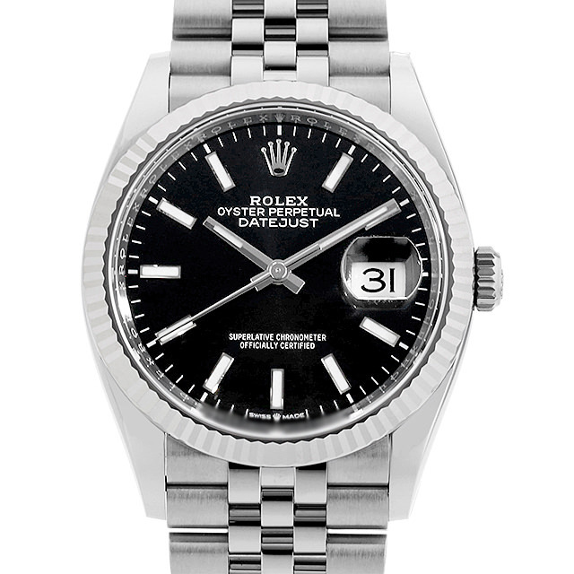 126234 ブラック/バー/5列/ジュビリーブレス ROLEX（ロレックス