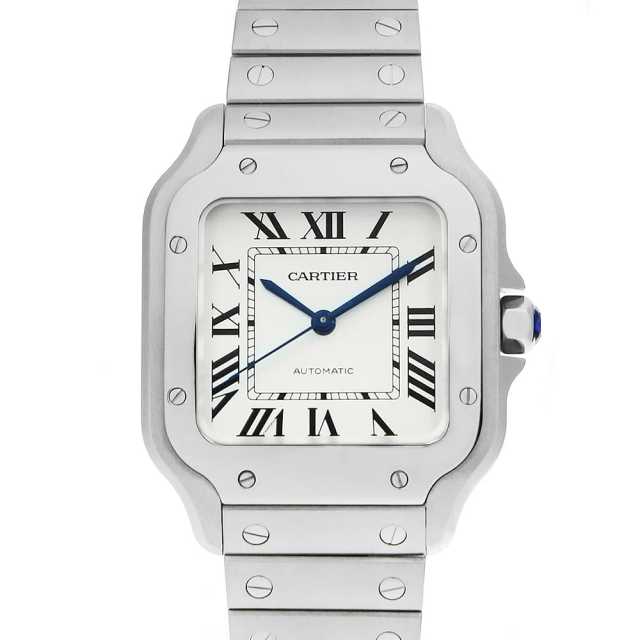 WSSA0029 シルバー Cartier（カルティエ）サントス ドゥ カルティエ MM