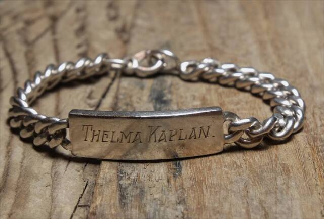 ヴィンテージ シルバー (B071) ビンテージ アクセ バングル ID