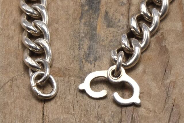 IDブレスレット ヴィンテージ シルバー 925 ジュエリー (B168)