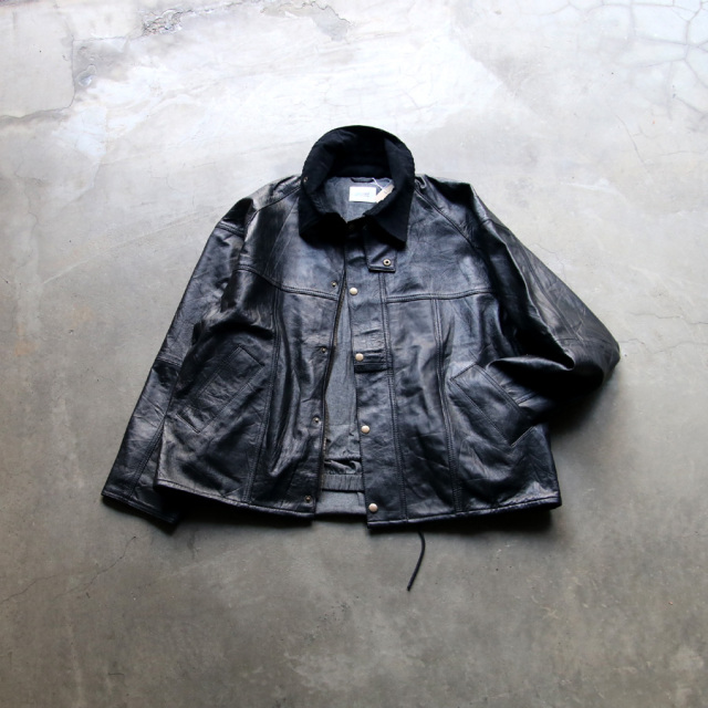 YOUSED (ユーズド) [ LEATHER DRIVERS JACKET ] リメイク レザー