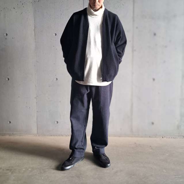 STILL BY HAND (スティルバイハンド) [ KN03243 ] Zip up cardigan