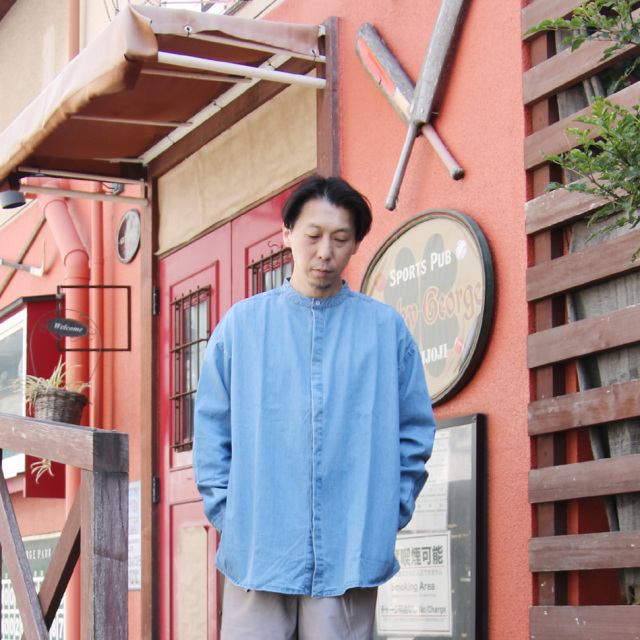 SEEALL (シーオール) [ EXTRA OVER BAND COLLAR SHIRTS ] エクストラ