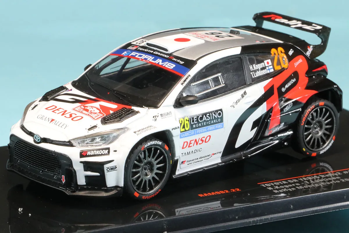 イクソ 1/43 トヨタ GR ヤリス ラリー2 モンテカルロ 2025 No.26