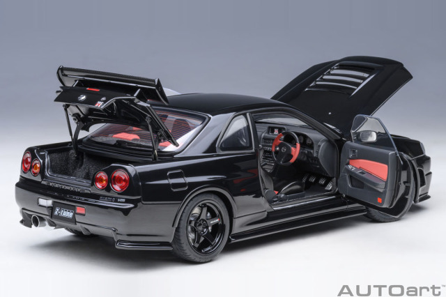オートアート 1/18 ニッサン スカイライン ニスモ R34 GT-R Z-tune