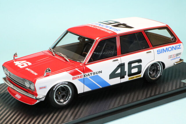 イグニッションモデル 1/18 ダットサン ブルーバード 510 ワゴン