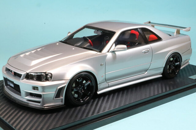 イグニッションモデル 1/18 ニッサン スカイライン GTS-R R31 ブルー