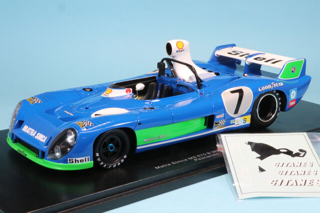 スパーク 1/18 マトラ シムカ MS670B ルマン 1973 No.7 ウィナー