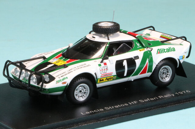 スパーク 1/43 ランチア ストラトス サファリ ラリー 1976 No.1 S9085