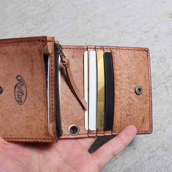 Alaska Leather Ro dot short wallet | ROTAR | ローター