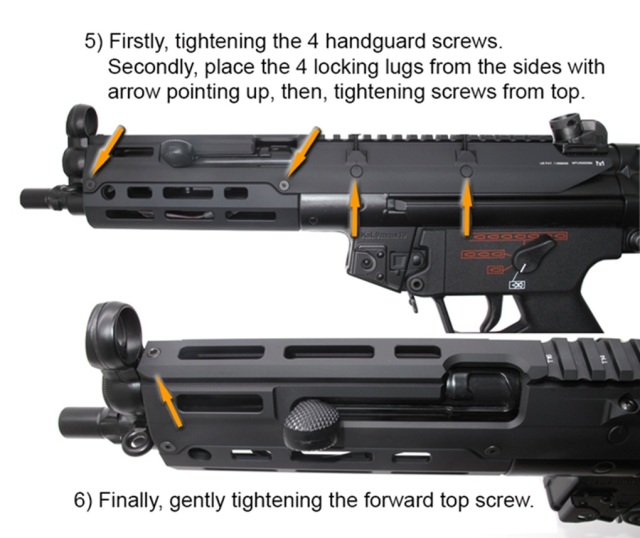 WII TECH UTG PRO Monolithicタイプ M-LOK ハンドガード 東京マルイ 次