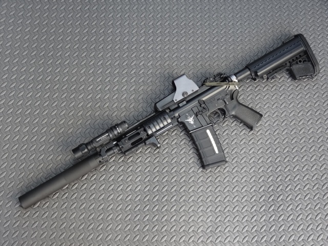 VFC OPS 3rd M4 Suppressor（サイレンサー/サプレッサー）M4A1 14mm逆