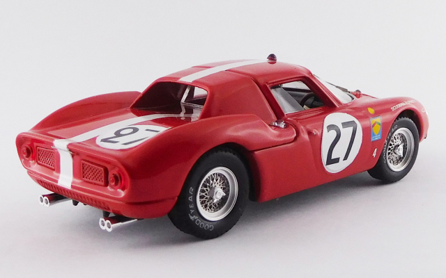 BEST MODEL 1/43 フェラーリ 250 LM ル・マン24時間 1965 #27 A.Boller