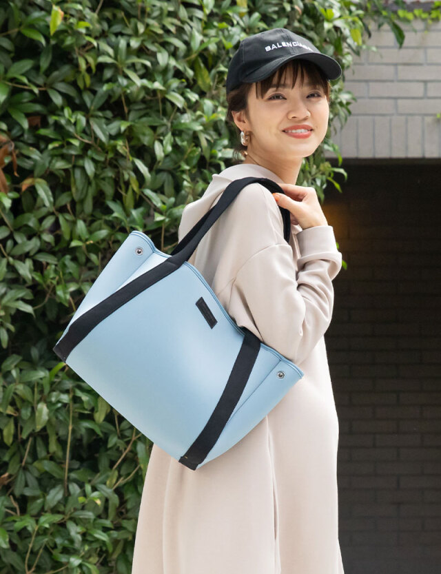ネオプレーン素材トートバッグ 2点セット サコッシュ セット【SWEET